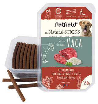 Petfield Premium Pet Food The Natural Sticks Perro Vaca - Snack para perro