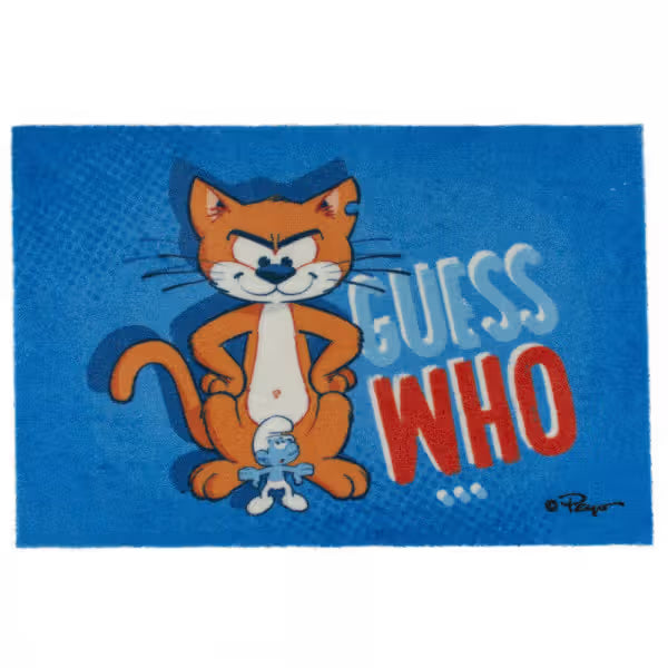 Duvo Plus The Smurfs - Alfombra de interior para gato