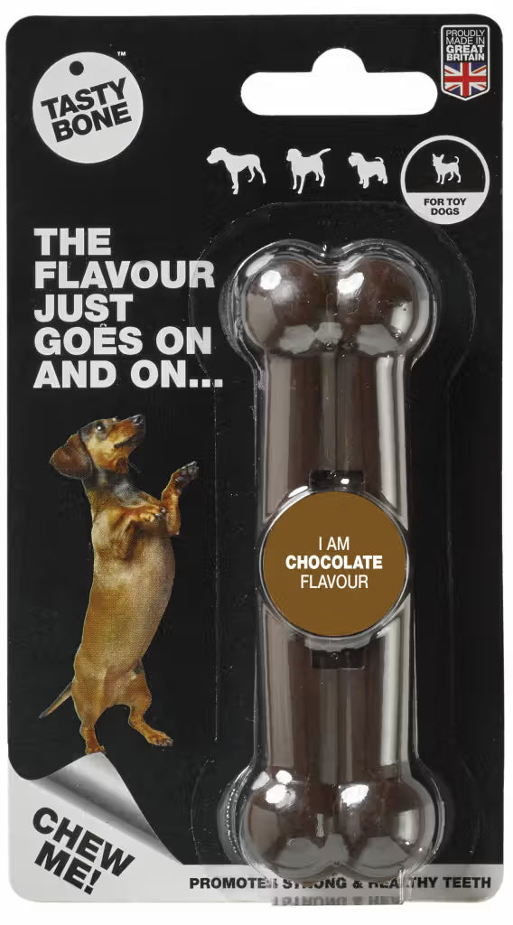 Tastybone Nylon Chocolat - Osso para cão