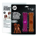 Tastybone Twin Pack Faisan Pato Toy - Brinquedo para cão