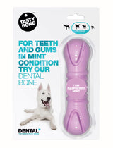 Tastybone Dental Raspberry Mint - Hueso para perro para higiene dental