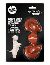 Tastybone Nylon Knotted Lamb Chop - Hueso para perro