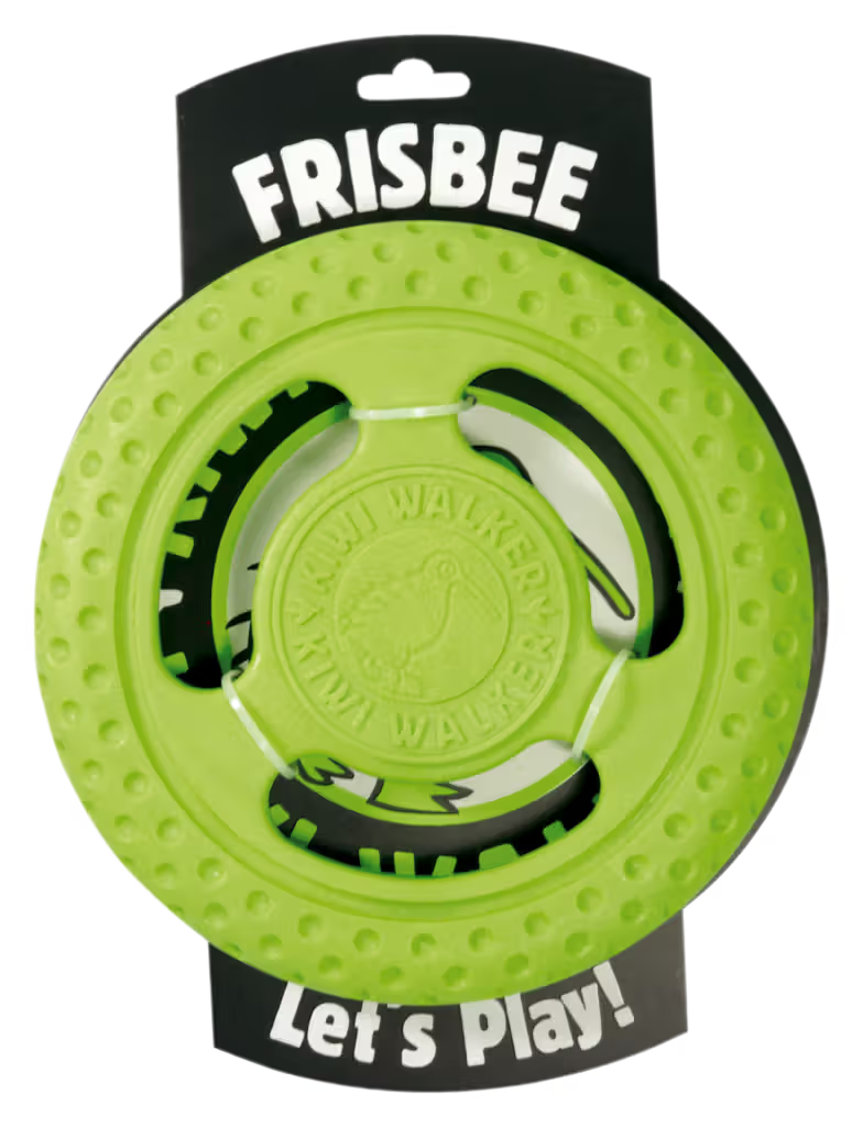 Kiwi Walker Frisbee Green - Juguete para perro