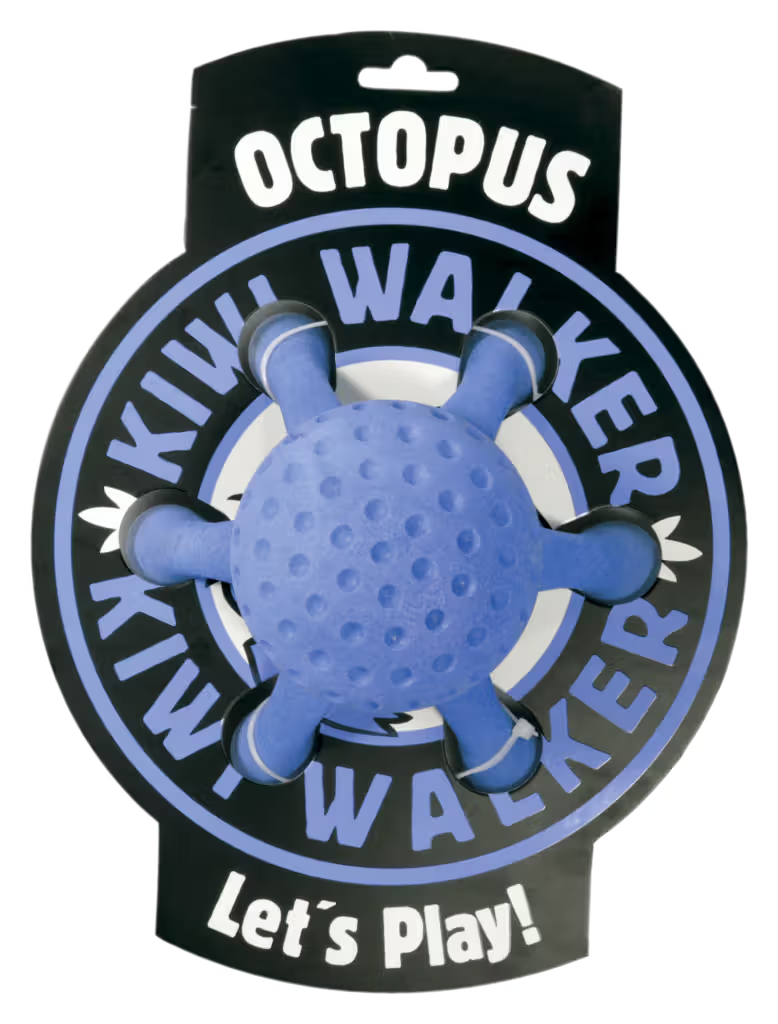 Kiwi Walker Octopus Blue - Juguete para perro
