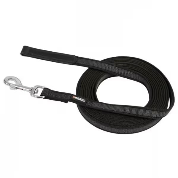 Kerbl Trela de treino antiderrapante com borracha - Training lead for dogs