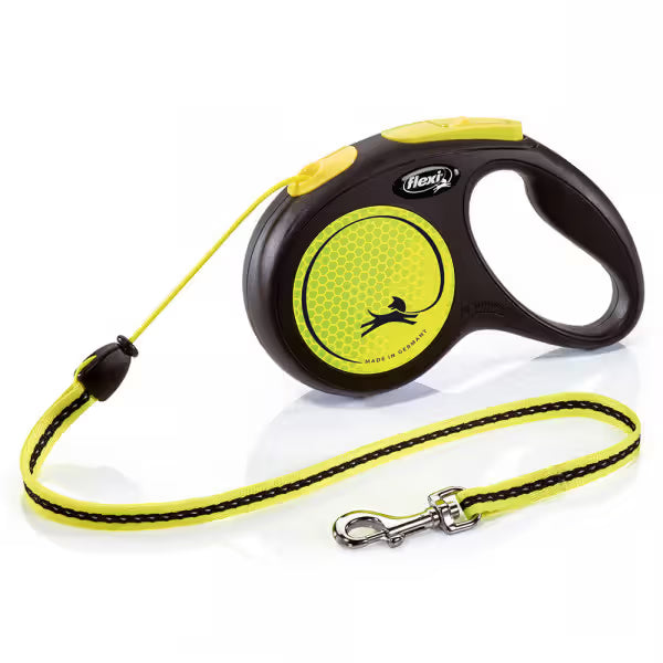 Flexi New Neon 5 m / 50 kg - Retractable dog lead