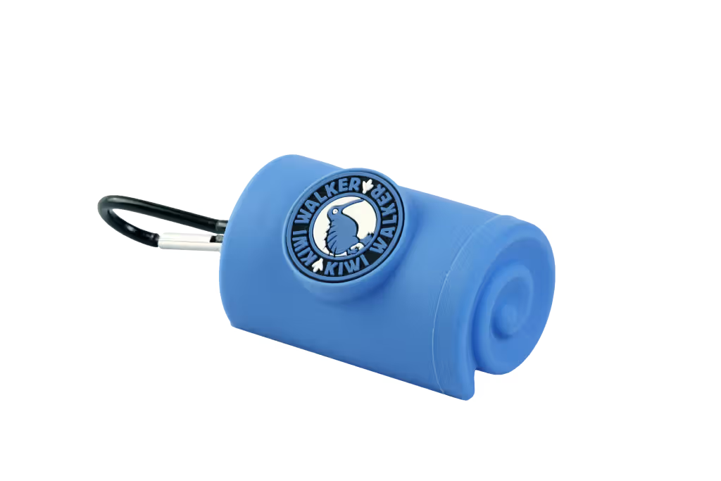 Kiwi Walker Blue Case - Estojo para sacos de dejetos