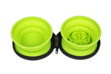 Kiwi Walker Double Travel Bowl - Comedero para perro de alimentación lenta