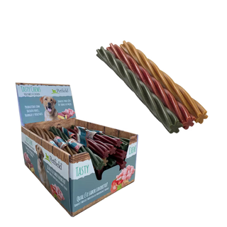 Petfield Premium Pet Food Tasty Chews Twist Perro Pollo - Snack para perro para higiene dental