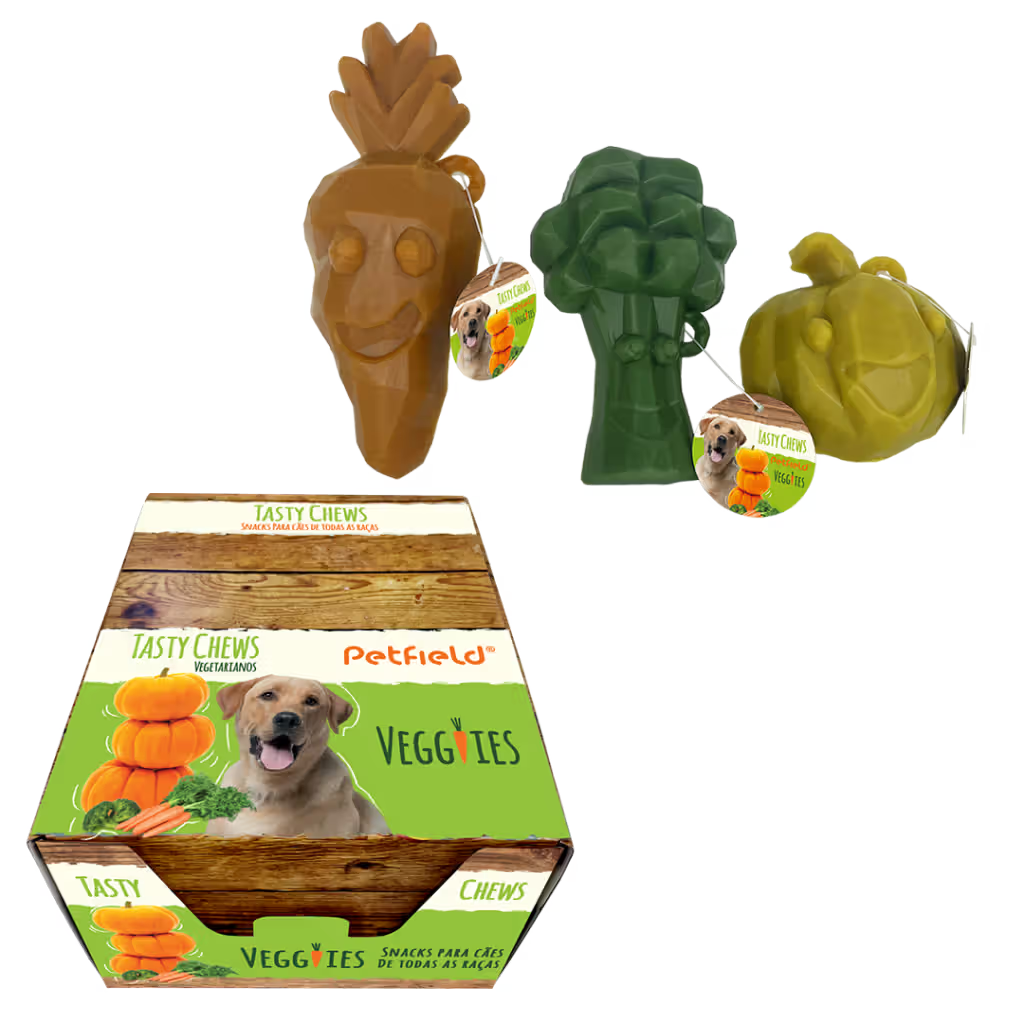 Petfield Premium Pet Food Tasty Chews Perro Vegetales - Snack para perro