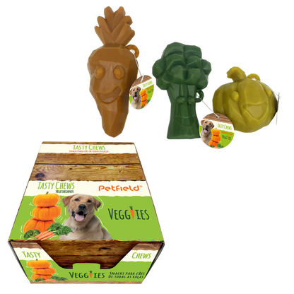 Petfield Premium Pet Food Tasty Chews Perro Vegetales - Snack para perro