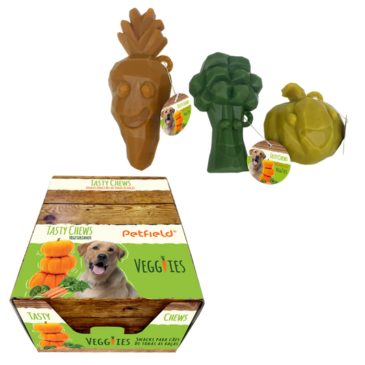 Petfield Premium Pet Food Tasty Chews Cão Vegetais - Snack para cão