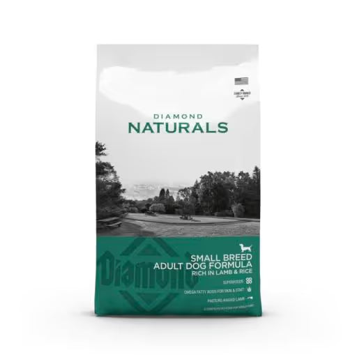 Diamond Naturals Small Breed Adulto Cordero y Arroz 15Kg
