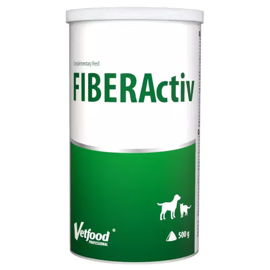 Vetfood FiberActiv Animais - Snack para animais com obstipação