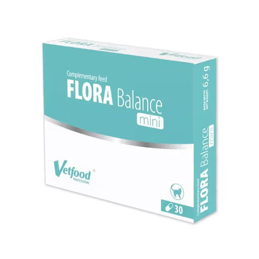 Vetfood Flora Balance Mini Cão e Gato Pequeno - Snack para cão e gato