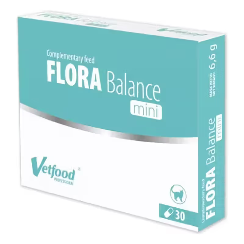 Vetfood Flora Balance Mini Perro y Gato Pequeño - Snack para perro y gato
