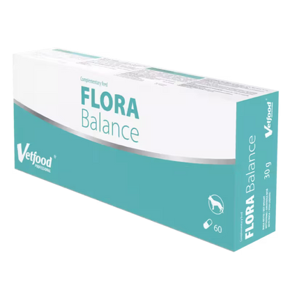 Vetfood Flora Balance Cão e Gato - Snack para cão e gato para suporte gastrointestinal