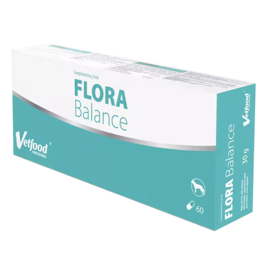 Vetfood Flora Balance Cão e Gato - Snack para cão e gato para suporte gastrointestinal