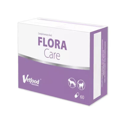 Vetfood Flora Care Cão e Gato - Snack para cão e gato para suporte intestinal