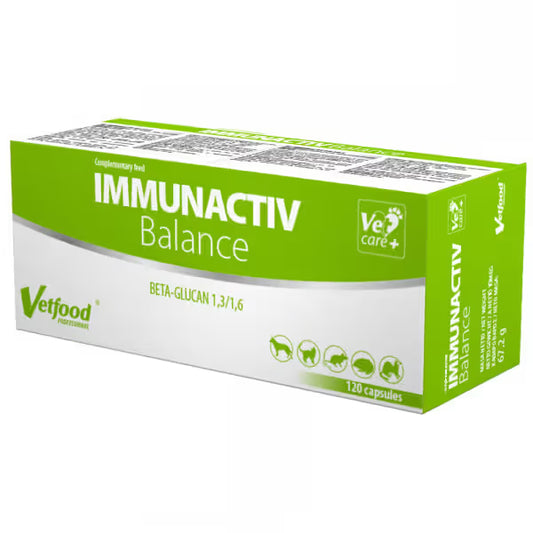 Vetfood Immunactiv Balance Animais Suplemento de Reforço de Imunidade - Snack para animais para reforço imunitário