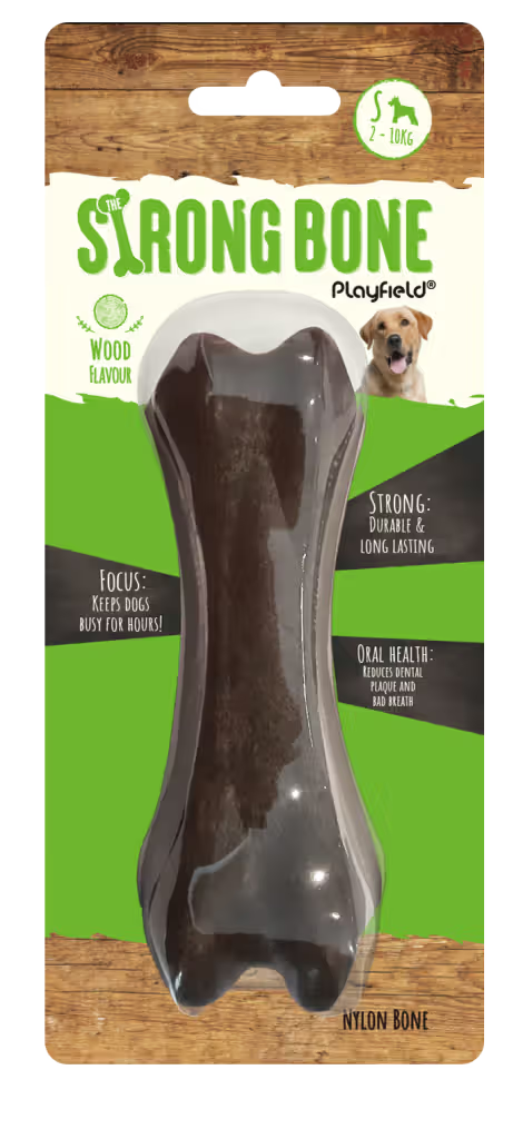 Playfield The Strong Bone Wood - Hueso para perro