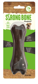 Playfield The Strong Bone Wood - Hueso para perro