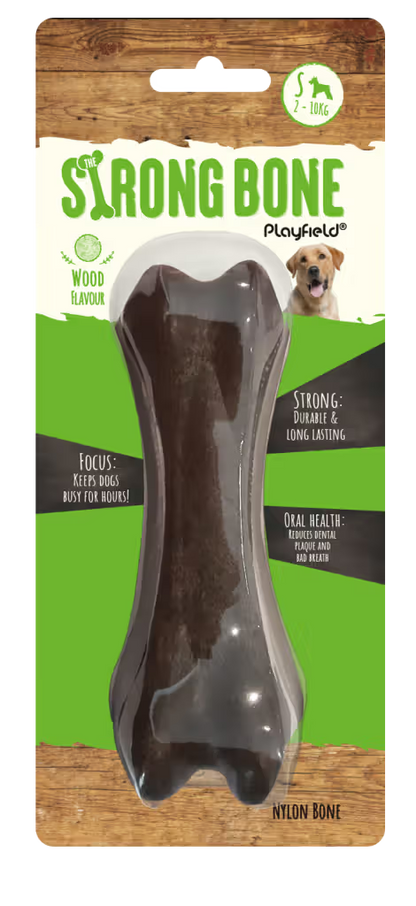 Playfield The Strong Bone Wood - Hueso para perro
