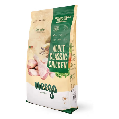 Weego Dog Grain Free Food Adult Classic Chicken