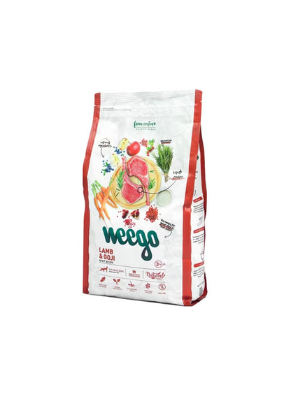 Weego Dog Food Original Cordero & Goji 3 KG