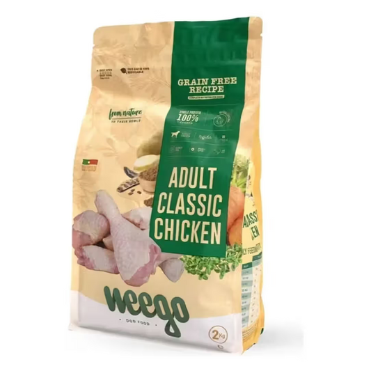 Weego Dog Grain Free Food Grain Free Adult Classic Chicken