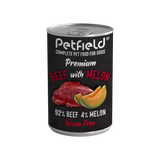 Petfield Premium Pet Food Cão Vaca e Melão - Ração húmida para cão