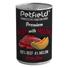 Petfield Premium Pet Food Cão Vaca e Melão - Ração húmida para cão