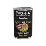 Petfield Premium Pet Food Perro Pato y Kiwi - Comida húmeda para perro