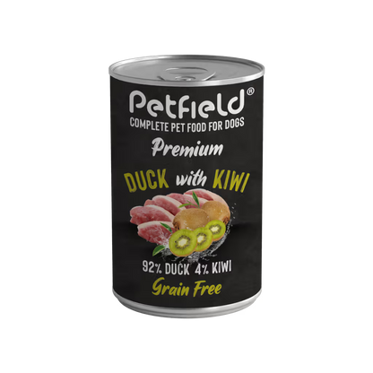 Petfield Premium Pet Food Perro Pato y Kiwi - Comida húmeda para perro