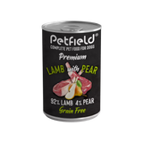 Petfield Premium Pet Food Perro Cordero y Pera - Comida húmeda para perro