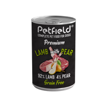 Petfield Premium Pet Food Perro Cordero y Pera - Comida húmeda para perro