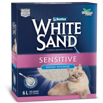 White Sand - Clumping litter for sensitive cats