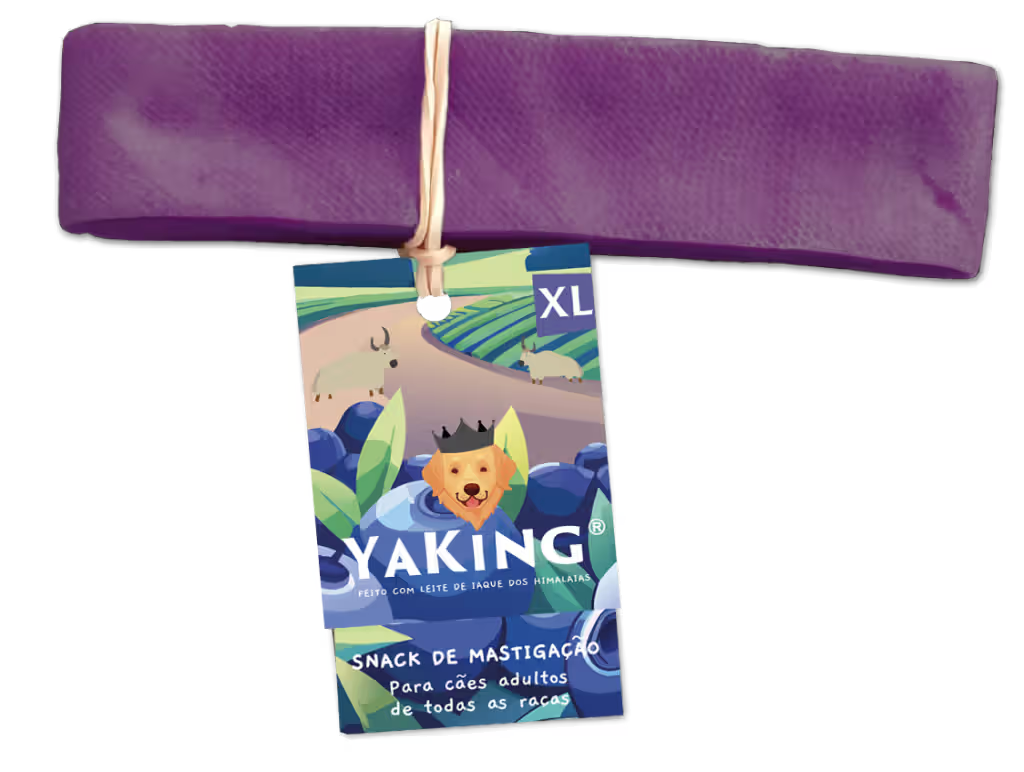 Yaking Cão Leite de Iaque e Mirtilo - Snack para cão