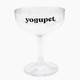 Yogupet - Copo para servir o champanhe de kefir de cabra para cães e gatos