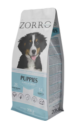 Zorro Perro Cachorro Pollo - Pienso seco para perro