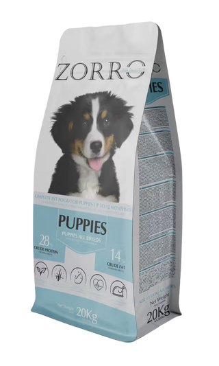 Zorro Perro Cachorro Pollo - Pienso seco para perro
