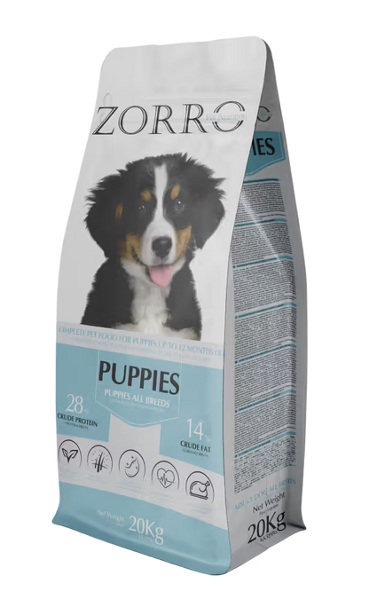 Zorro Perro Cachorro Pollo - Pienso seco para perro