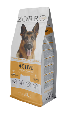 Zorro Active Cão Aves - Ração seca para cão