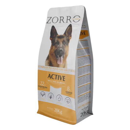 Zorro Active Cão Aves - Ração seca para cão