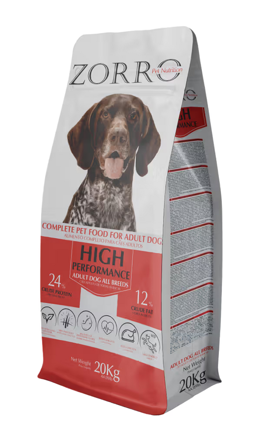 Zorro High Performance Perro Pollo - Pienso seco para perro