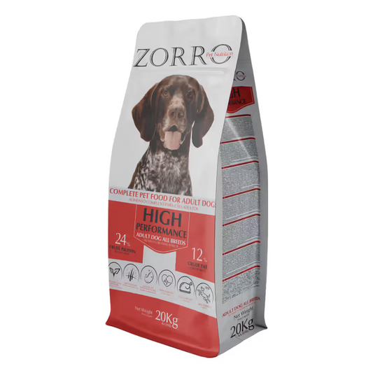 Zorro High Performance Cão Frango - Ração seca para cão